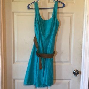 Teal dress